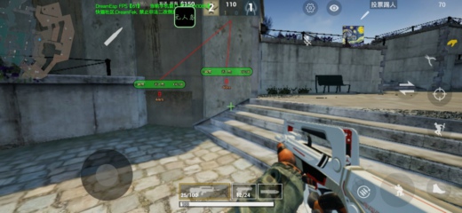 CSGOM手游无人岛安卓版透视绘制辅助V1.9